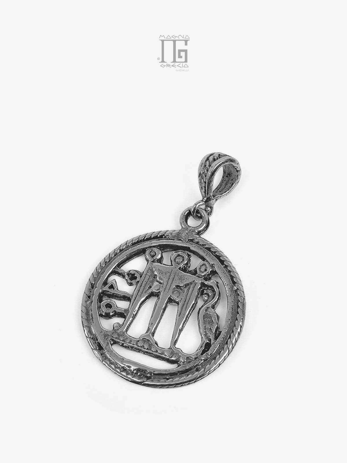 Silver pendant with Stater coin Code MGK 3829 V